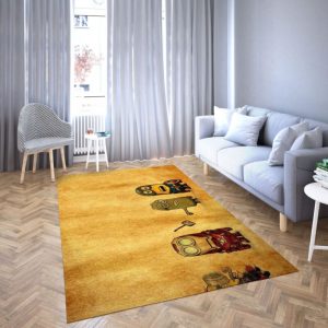 Minions als Marval Karikatur Lieblings Teppich 6