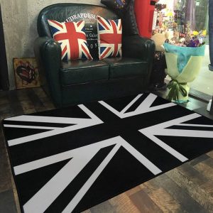 Negro Uk Alfombra Teppich