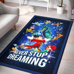 Never stop dreaming Teppiche