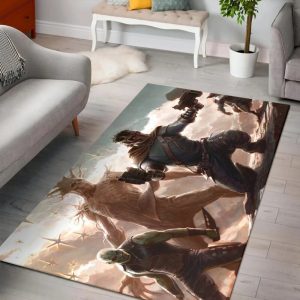 Nova Corps bestaunen Superhelden Teppiche