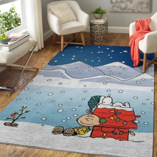 Snoopy Weihnachten Teppich Wohnzimmer Teppichboden 11