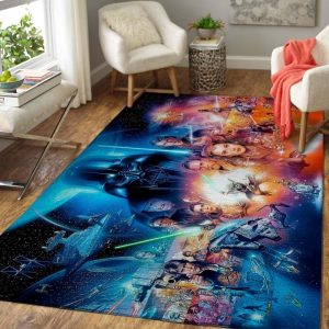Special Gift All Star Wars Characters Area Teppich