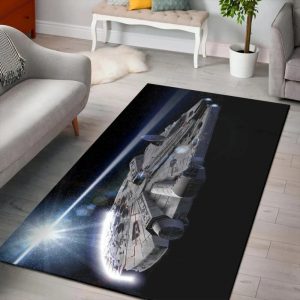 Star Wars x Flugel Raumschiff Teppiche