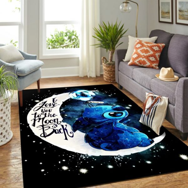 Stitch Moon Teppiche Wohnzimmer Teppich