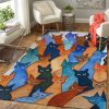 Wunderliche Katzen Teppich Wohnzimmer Teppichboden