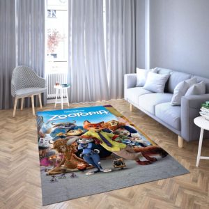 Zootopia Karikatur Lieblings Teppich 5